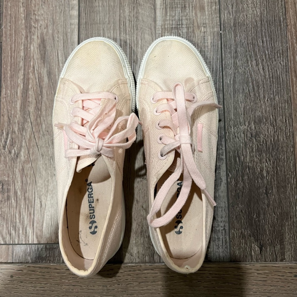 Pink superga size 37 ½